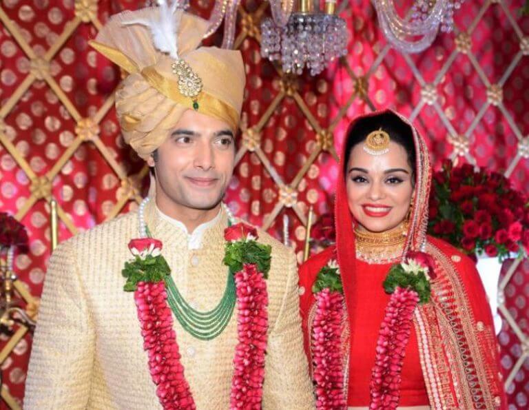Sharad Malhotra Wife Ripci Bhatia Wedding Photo