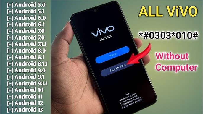 Reset All Vivo Phone
